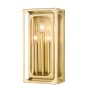 Z-Lite Easton 3 Light 16" Tall Wall Sconce Rubbed Brass