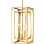 Z-Lite Easton 4 Light 10" Wide Mini Pendant Rubbed Brass