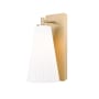Z-Lite Farrell 13" Tall Bathroom Sconce Modern Gold