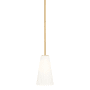 Z-Lite Farrell 6" Wide Mini Pendant Modern Gold