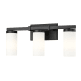 Z-Lite Danica 3 Light 21" Wide Vanity Light Matte Black