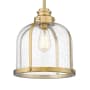 Z-Lite Burren 12" Wide Pendant Heritage Brass