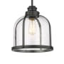 Z-Lite Burren 12" Wide Pendant Matte Black