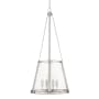 Z-Lite Prescott 4 Light 18" Wide Pendant Brushed Nickel