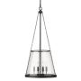 Z-Lite Prescott 4 Light 18" Wide Pendant Matte Black