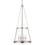 Z-Lite Prescott 4 Light 18" Wide Pendant Polished Nickel