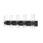 Z-Lite Lawson 5 Light 38" Wide Vanity Strip Matte Black