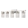 Z-Lite Archer 5 Light 38" Wide Vanity Strip Polished Nickel