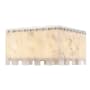Z-Lite Viviana 9 Light 20" Wide Flush Mount Ceiling Fixture Polished Nickel