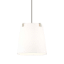 Z-Lite Weston 3 Light 13" Wide Pendant with Shade Brushed Nickel