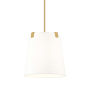 Z-Lite Weston 3 Light 13" Wide Pendant with Shade Modern Gold