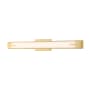 Z-Lite Chase 33" Wide Vanity Light Modern Gold