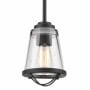 Z-Lite Mariner 5-1/2" Wide Mini Pendant with Seedy Glass Bronze