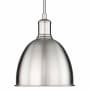 Z-Lite Sawyer 8" Wide Mini Pendant Brushed Nickel