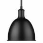 Z-Lite Sawyer 8" Wide Mini Pendant Matte Black