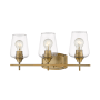 Z-Lite Joliet 3 Light 22" Wide Bathroom Vanity Light Olde Brass