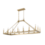 Z-Lite Barclay 16 Light 56" Wide Taper Candle Chandelier Olde Brass