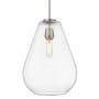 Z-Lite Ayra 12" Wide Pendant Brushed Nickel