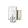 Z-Lite Beckett 7" Tall Bathroom Sconce Brushed Nickel