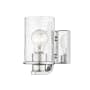 Z-Lite Beckett 7" Tall Bathroom Sconce Chrome