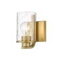 Z-Lite Beckett 7" Tall Bathroom Sconce Olde Brass
