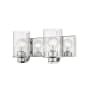 Z-Lite Beckett 2 Light 16" Wide Bathroom Vanity Light Chrome