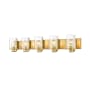 Z-Lite Beckett 5 Light 42" Wide Bathroom Vanity Light Olde Brass