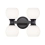 Z-Lite Artemis 4 Light 11" Wide Vanity Light Matte Black