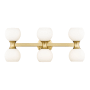 Z-Lite Artemis 6 Light 11" Wide Vanity Light Modern Gold