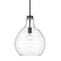 Z-Lite Bon Air 13" Wide Pendant Matte Black