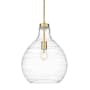 Z-Lite Bon Air 13" Wide Pendant Modern Gold