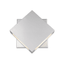 Z-Lite Quadrate 11" Tall 1 Light LED Adjustable Wall Sconce - 2700K Silver