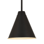 Z-Lite Eaton 12" Wide Pendant Matte Black