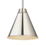 Z-Lite Eaton 12" Wide Pendant Polished Nickel