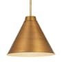 Z-Lite Eaton 18" Wide Pendant Rubbed Brass