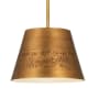 Z-Lite Maddox 12" Wide Pendant Rubbed Brass