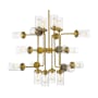 Z-Lite Calliope 42" Wide 20 Light Chandelier Foundry Brass