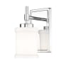 Z-Lite Cadoc 9" Tall Bathroom Sconce Chrome