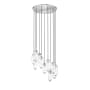 Z-Lite Arden 11 Light 24" Wide Suspension Multi Light Pendant Brushed Nickel