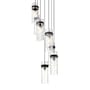 Z-Lite Fontaine 7 Light 20" Wide Chandelier Matte Black