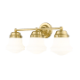 Z-Lite Vaughn 3 Light 23" Wide Vanity Light Luxe Gold
