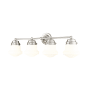 Z-Lite Vaughn 4 Light 32" Wide Vanity Light Brushed Nickel