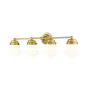 Z-Lite Vaughn 4 Light 32" Wide Vanity Light Luxe Gold