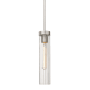 Z-Lite Beau 8" Wide Mini Pendant Brushed Nickel