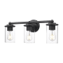 Z-Lite Thayer 3 Light 23" Wide Vanity Light Matte Black