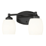 Z-Lite Kendrick 2 Light 15" Wide Vanity Light Matte Black