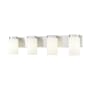 Z-Lite Burk 4 Light 30" Wide Vanity Light Brushed Nickel