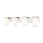 Z-Lite Burk 4 Light 30" Wide Vanity Light Chrome