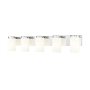 Z-Lite Burk 5 Light 38" Wide Vanity Light Chrome