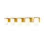 Z-Lite Burk 5 Light 38" Wide Vanity Light Luxe Gold
